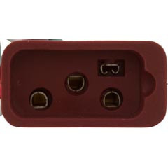 HydroQuip Receptacle, H-Q, Pump 2, 2 Speed, Molded, Brown, 14/4 | 09-0023C