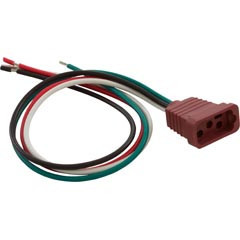 HydroQuip Receptacle, H-Q, Pump 2, 2 Speed, Molded, Brown, 14/4 | 09-0023C
