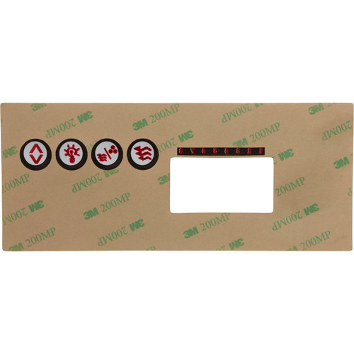 HydroQuip Overlay, Hydro-Quip Eco 8, Pump 1, Light, Aux, Large Rec | 80-0204