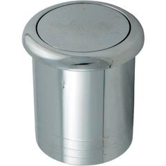 Pres Air Trol Air Button, Presair, Flush, 1-1/2"hs, 1-3/4"fd, Chrome | B318CA