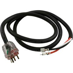 HydroQuip Cord, H-Q, P2, 2-Spd, Molded/Lit, 48", 115v/230v, 15A, Brown | 30-0230-48-K