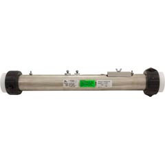 HydroQuip Heater, FloThru, DM/Vita Repl, 17-3/4" x 2", 230v, 4.5kW,Gen | 26-1008-6S-K