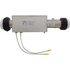 HydroQuip Heater, FloThru,CalSpa XL Repl,15"x2", 230v,4.0kW,w/Box, Gen | 26-0011-5S-K