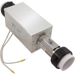 HydroQuip Heater, FloThru,CalSpa XL Repl,15"x2", 230v,4.0kW,w/Box, Gen | 26-0011-5S-K