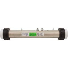 HydroQuip Heater, FloThru, Gecko WaterPro 6000, 2" x 15", 5.5kW, Generic | 26-0071-K