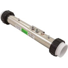 HydroQuip Heater, FloThru, Gecko WaterPro 6000, 2" x 15", 5.5kW, Generic | 26-0071-K