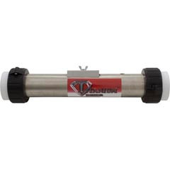 HydroQuip Heater, FloThru,Artic Spas Repl,12"x2",4.0kW,230v,w/Cord,Gen | 48-9150-5P-K