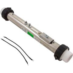 HydroQuip Heater, FloThru,DM/Vita Repl,17-3/4" x 2", 230v, 5.5kW, Gen2 | 26-1008-7S-K