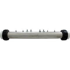 HydroQuip Heater Assembly 11.0Kw, 230v, 2.25" x 19.25, w/M7 sensors, Flow Through for the ES/CS8700 | 26-0054AF-M7-KS