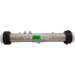 HydroQuip Heater, FloThru,Advanced/LA Spas Repl,15"x2",230v,5.5kW,Gen | 26-0736-7S-K