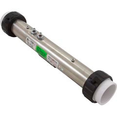 HydroQuip Heater, FloThru,Advanced/LA Spas Repl,15"x2",230v,5.5kW,Gen | 26-0736-7S-K