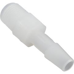 Barb Adapter, 1/4"B X 1/8"Mpt, Kynar | 64794