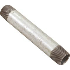 Matco-Norca Nipple, Galvanized, 6" x 3/4" Male Pipe Thread | ZNG046