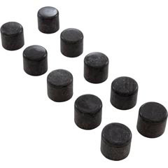 GLI Pool Products Fence Post Cap, GLI Pool Products, Vinyl, Black, Qty 10 | 99-30-4300525