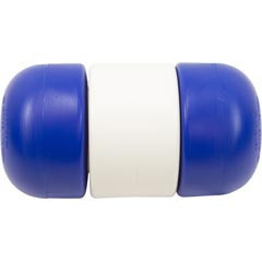 Pool Float, Handi-Lock, 5" X 9", 1/2" Rope, Blue/White/Blue | IF5950