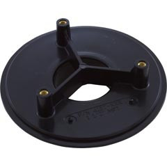 AquaStar Pool Products Wall Fitting, 4" dia, 1-7/8"hs, 1-1/2"mpt, Black | 415T102