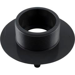 AquaStar Pool Products Wall Fitting, 4" dia, 2-3/8"hs, 2"mpt-1-1/2"s, Dk Gray | 420T15S105