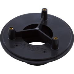 AquaStar Pool Products Wall Fitting, Retro 4" dia, 2-3/8"hs, 2" insider, Dk Gray | 420SI105