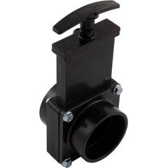Valterra Products Gate Valve, 3 pc, Valterra, 2" Slip x 2" Slip, 40psi, Black | 7201