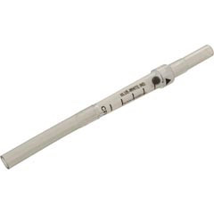 Blue-White Industries Flow Indicator, Blue-White, Glass, w/tubing 3/8" x 6-3/4' | 70000-700