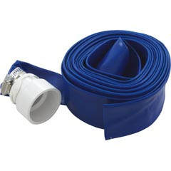 Valterra Products Backwash Hose,Valterra,1-1/2" x 25ft,w/Clamp & Hose Adapter | B8226FT