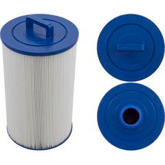 Pleatco Cartridge, 25sqft, ht, 1-1/2"mpt b, 6"dia, 9-3/4", 3oz | PTL25W-P4