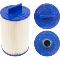 Pleatco Cartridge, 47sqft, ht, 1-1/2" MPT b, 6", 8-1/2"L, 3oz | PTL47W-P4