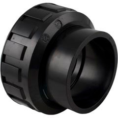 Waterco Union Adapter, Waterco, 3" Female Buttress Thread x 3" Slip | 634080BLK