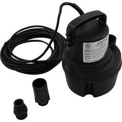 Misc Vendor Pump, Submersible, Danner ProLine 6MSP,1400GPH,370W,25' Cord | 02585