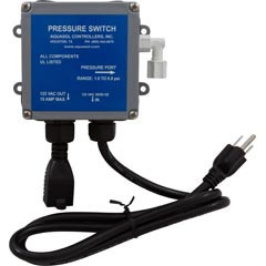 Misc Vendor Safety Pressure Switch, Aquasol, 1-6 psi | M011