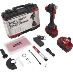 Underwater Angle Grinder V2, Nemo, 164Ft Depth, Dual 6Ah | AG22V6Li50V2