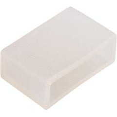 PAL Lighting PLO-F Feature Strip Light Silicone End Cap | 42-PLO-F-SEC