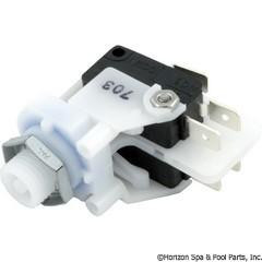 Pres Air Trol Air Switch, Presair, Tinytrol, DPDT, mom, threadedCtr Spout | TVM211A