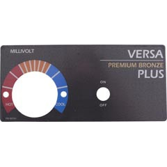 Raypak Dial Plate, Raypak 55A, Millivolt | 900741