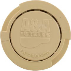 A&A Manufacturing Cleaning Head, A&A Manufacturing Gamma IV, Adj-Flow, Tan | 565634