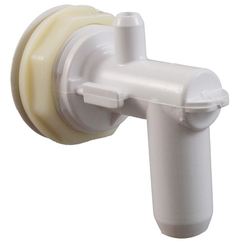 Waterway Plastics Jet Body, WW Cluster Storm, a3/8"b, w3/4"sb, Thd, White | 228-1568G