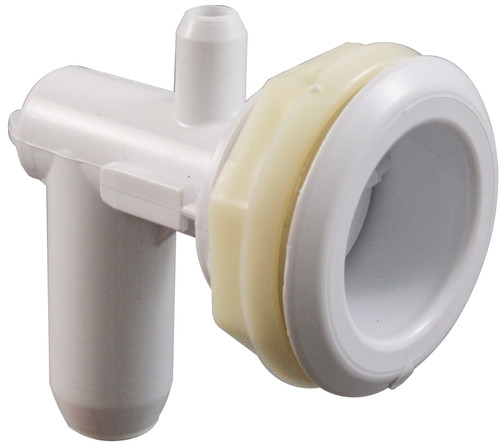 Waterway Plastics Jet Body, WW Cluster Storm, a3/8"b, w3/4"sb, Thd, White | 228-1568G