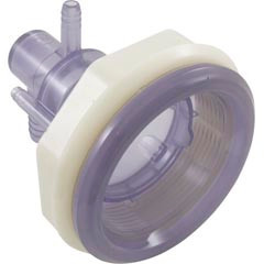 Waterway Jet Body, WW Power Storm,3-3/4"hs,a3/8"b,w3/4"b, Thd, Clear | 228-0048