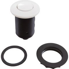 Tecmark (TDI) Air Button, Tecmark, Low Profile, 1-1/4 Hole Size, White | MPT-01010-3428D