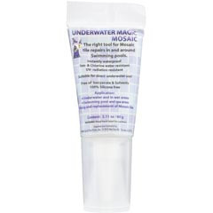 Underwater Magic Sealant, Underwater Magic Mosaic, 2.1 oz Tube, White | MOSAIC-60-EA