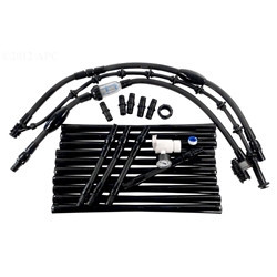 Hayward Rigid Pressure Hose Complete Black | AX6000HAVBK