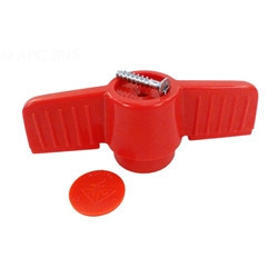 American Granby PVC Red Handle for 2" HMIP | HMIP200 HANDLE