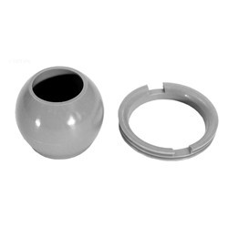 Hydro Air Eyeball & Retaining Ring Gray | 10-3808GRY