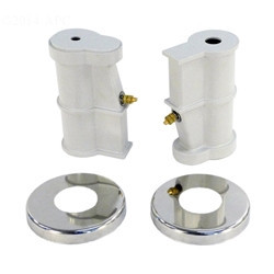S.R.Smith Plastic Anchor Kit with Escutcheons White | 69-209-200