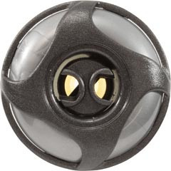 Waterway Jet Intl, WW Cluster Strm,Swirl,2-1/4"fd,2Roto,SS/DkGry,Thd | 229-1789DSG-TT