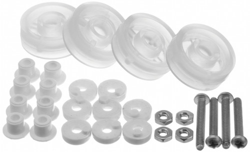 Pentair Flex-Vac 4 Wheels W/Axle Assy | R201450