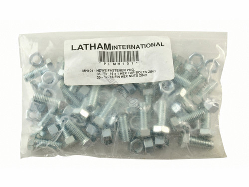 1" Nut & Bolt (Stakes) 35/Pkg | PPC-HW101
