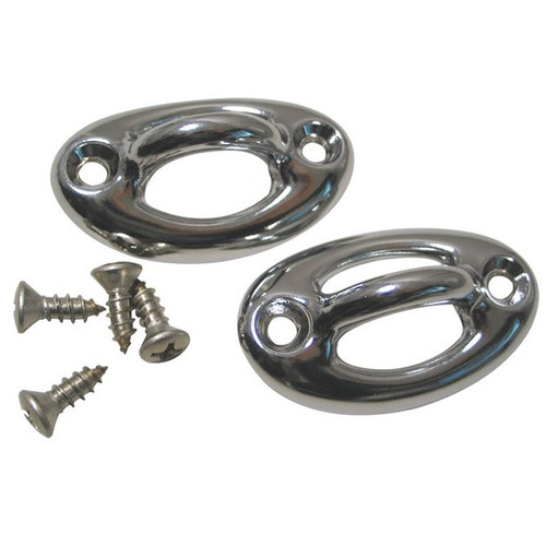 Custom Molded Products Coping Mount Rope Eye Set, Chrome | 25568-700-000