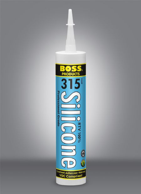 10.3 oz Silicone Adhesive Clear 80200B