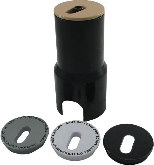 CMP Adjustable Deck Jets Inc 4 Cvrs Wht Blk Gry Tan & Adj Wrench | 25597-200-000